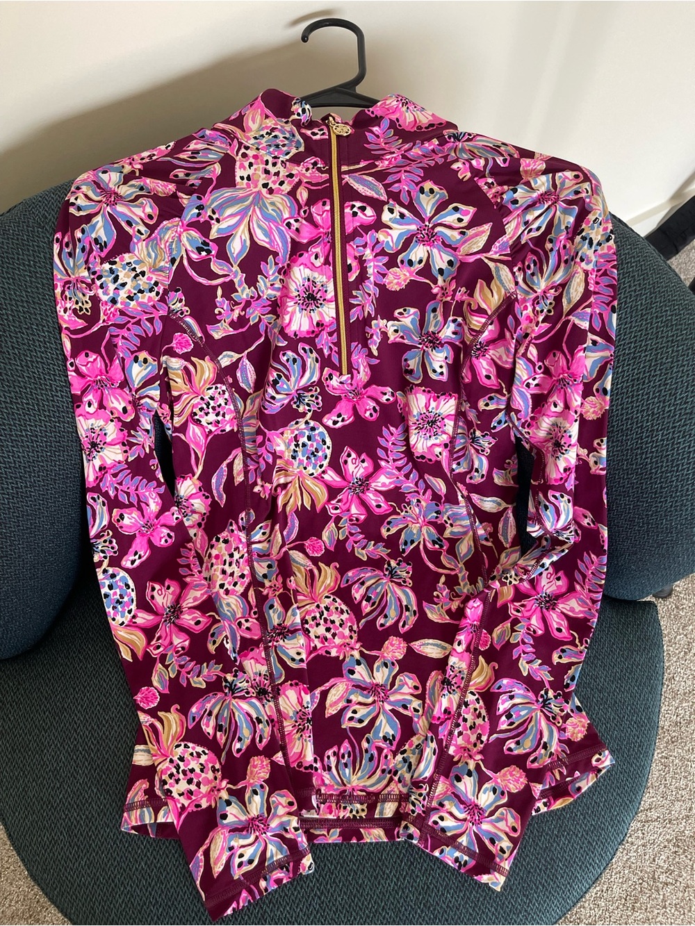 Lilly Pulitzer Luxletic Justine Quarter Zip Popover